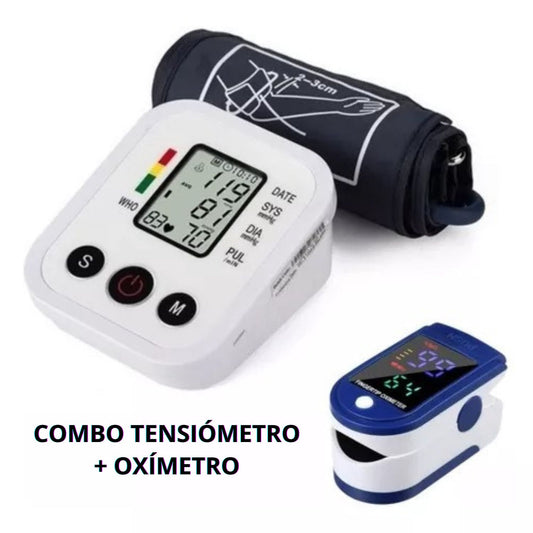 COMBO TENSIOMETRO + OXIMETRO