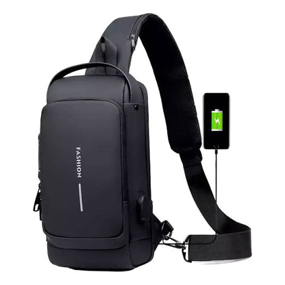 BLOCK BAG- Morral Antirobo manos libres con USB